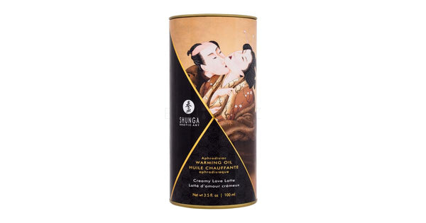 Intimate Kisses Aphrodisiac Warming Oil - Latte d'Amour by Shunga