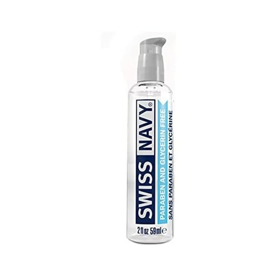 Swiss Navy Paraben/Glycerin-Free Personal Water-Based Lubricant & Lubricant Sex Gel for Couples, 4 Oz.
