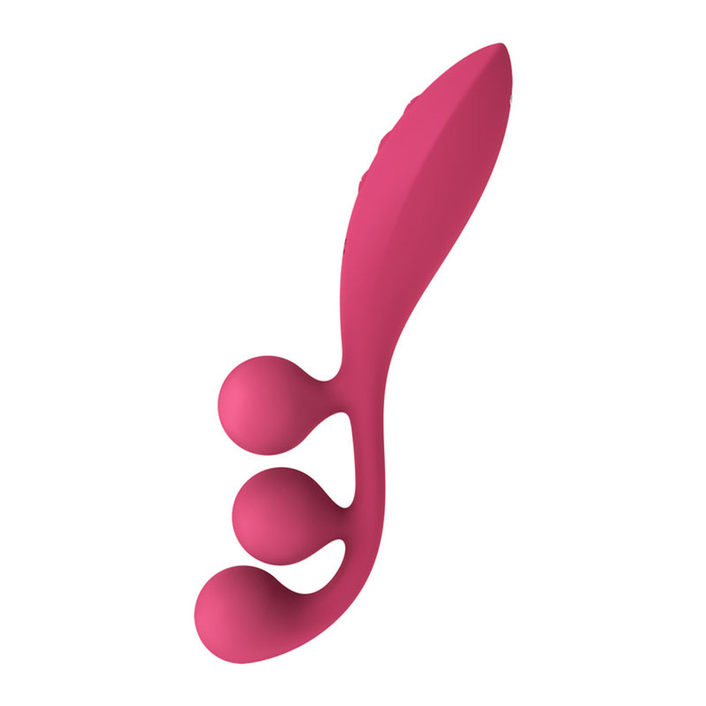 Satisfyer Tri Ball 1 Multi Vibrator Red - Vibrator