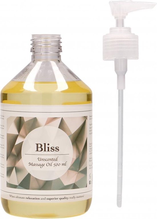 Bliss - Huile de massage non Massage - 500 ml - Huiles de Massage - transparent