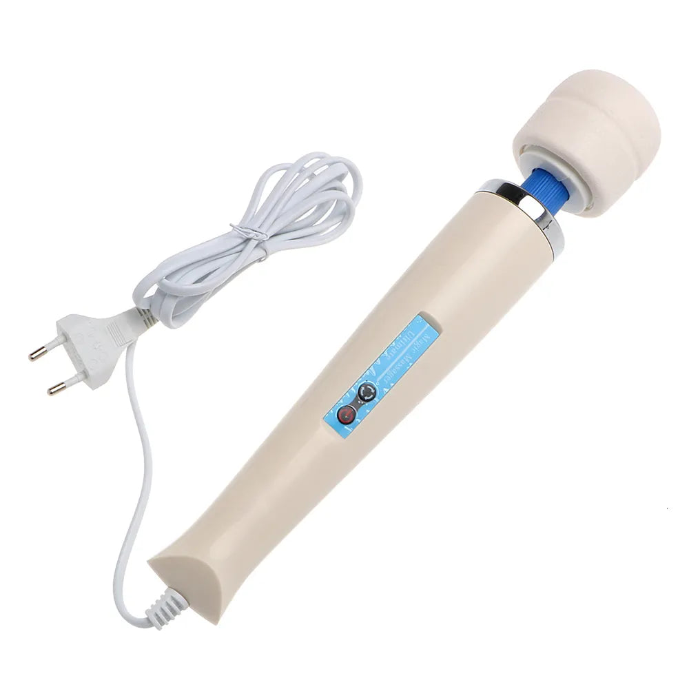Love Magic - Rechargeable Wand Vibrator White