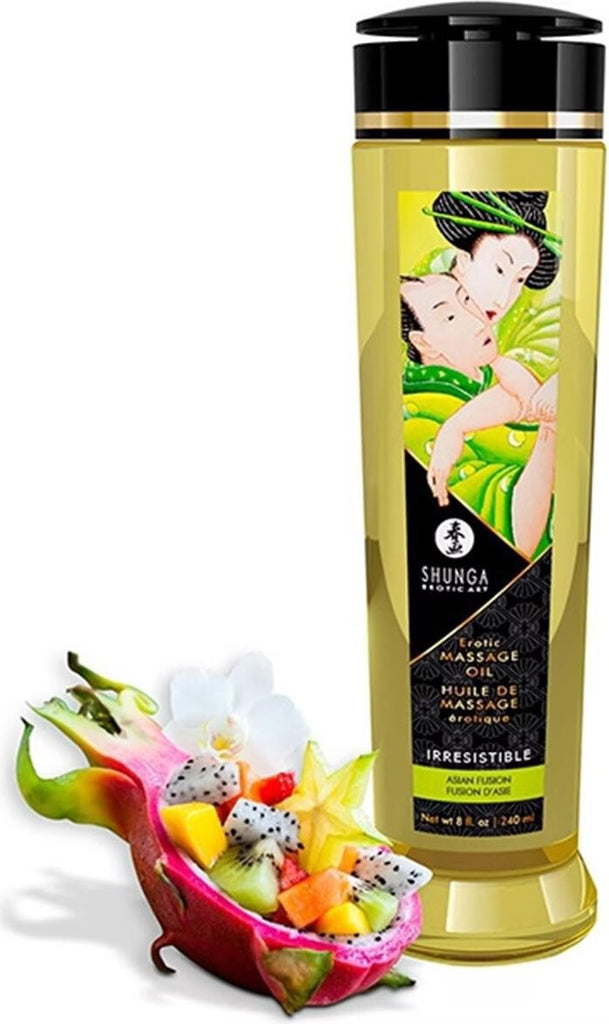 Shunga Erotic Massage Oil Island Blossoms, 240 ml