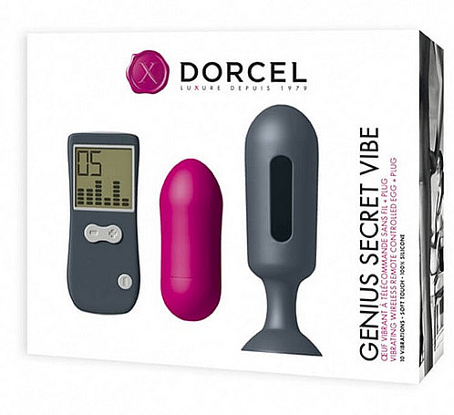 Marc Dorcel DORCEL Genius Secret Vibe, remote control vibro-egg, pink