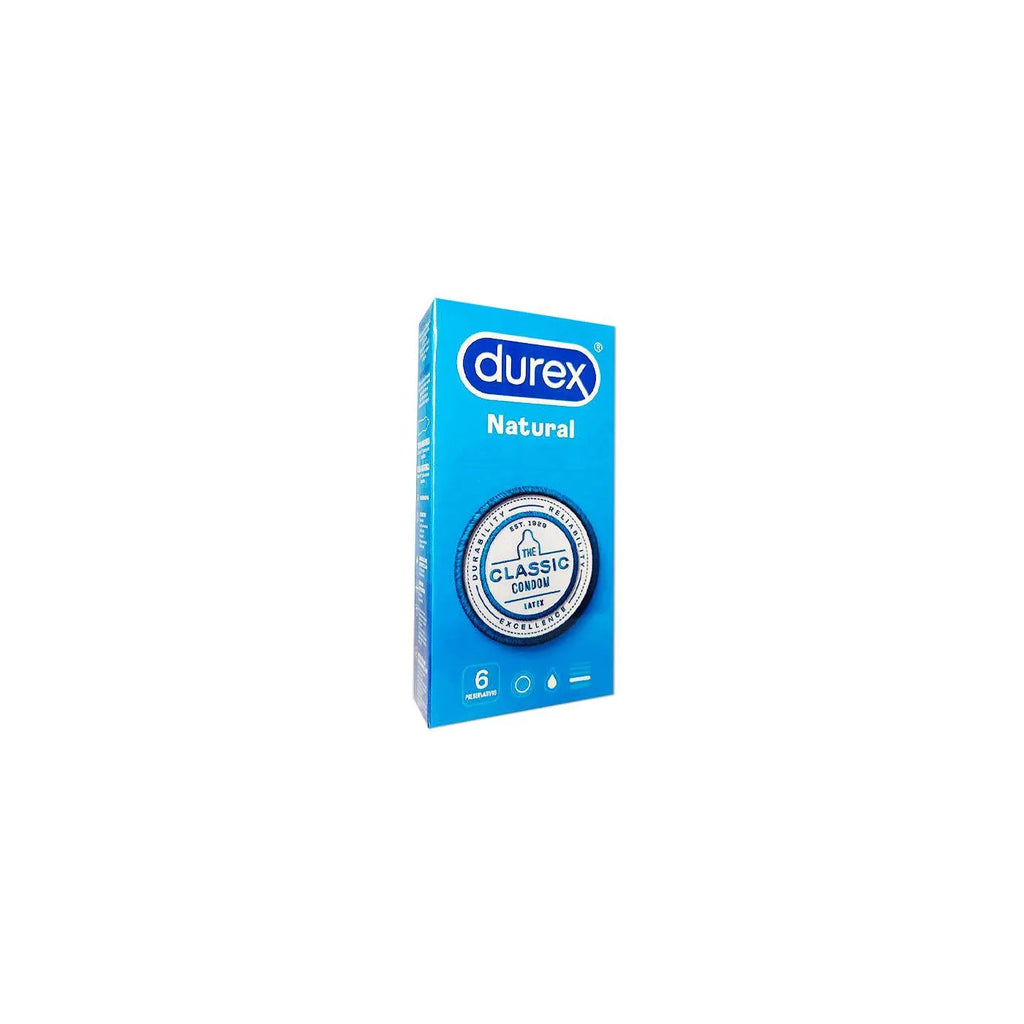 Durex Natural 6 Condoms