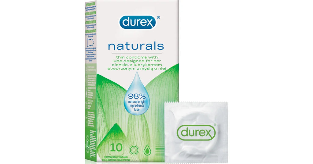 Durex naturals 10 Condoms