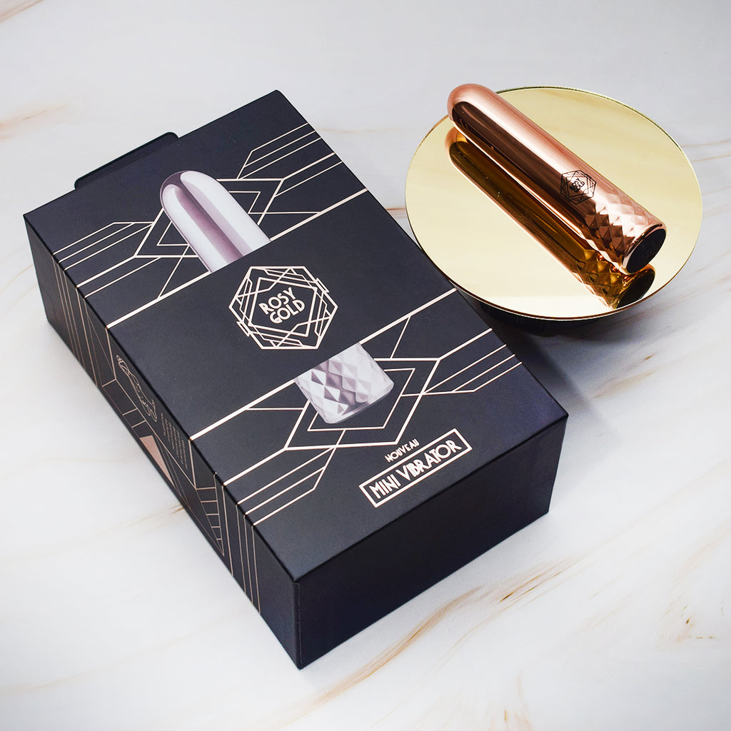 Rosy Gold - New Compact Power Vibrator