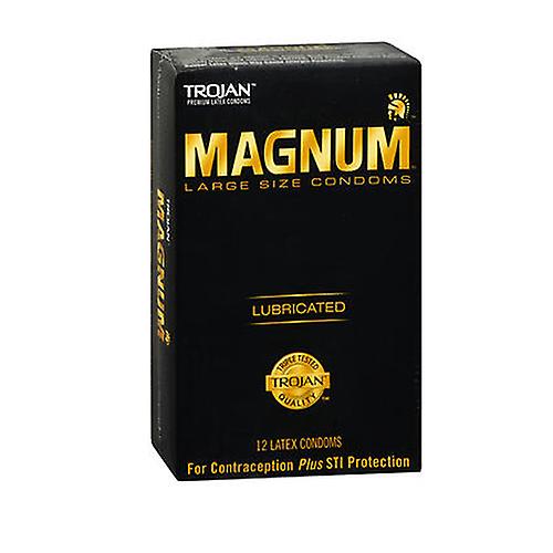 Trojan Magnum Large Size 12 Condoms