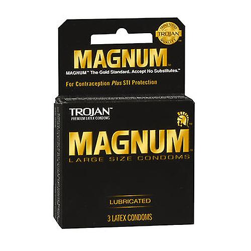 Trojan Magnum Large Size 3 Condoms
