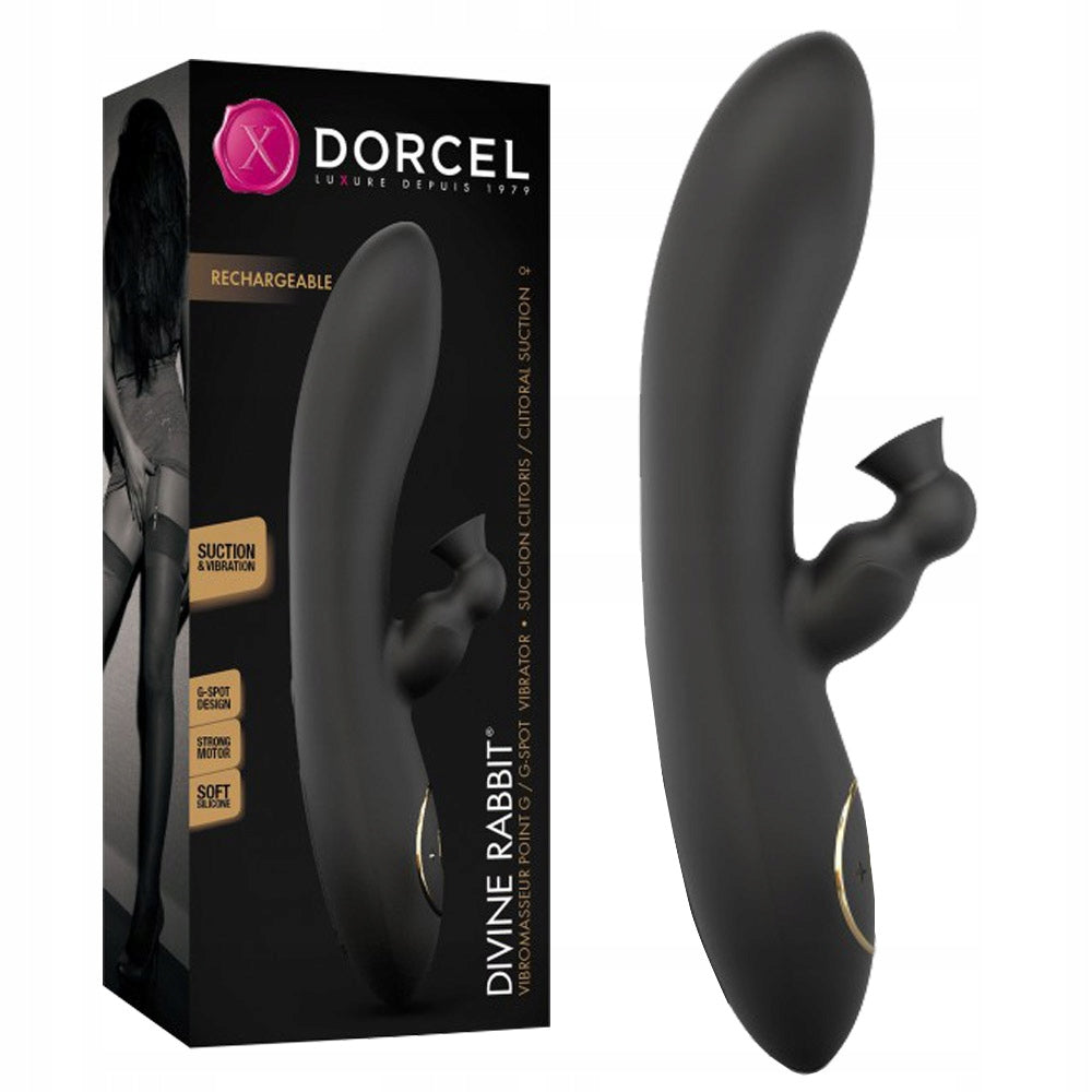 Marc Dorcel Divine Rabbit Black - Vibrator