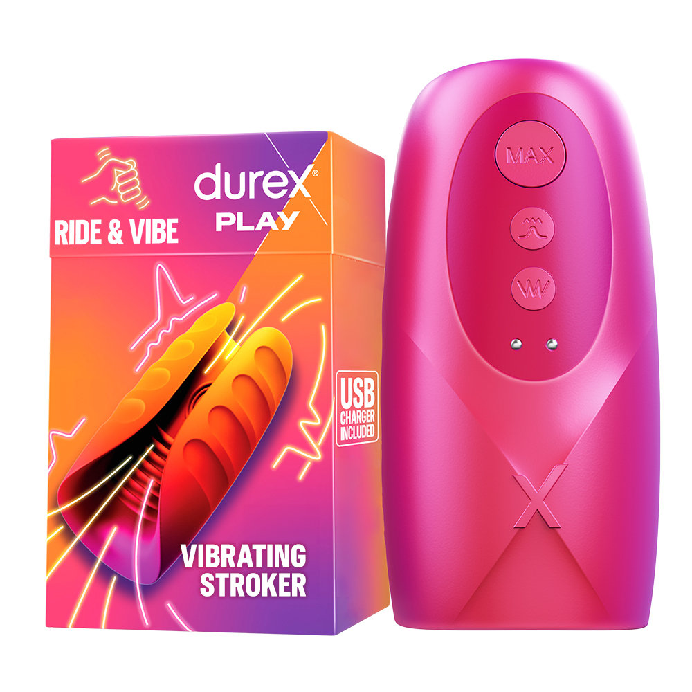 Durex Ride and Vibe Vibrating Stroker