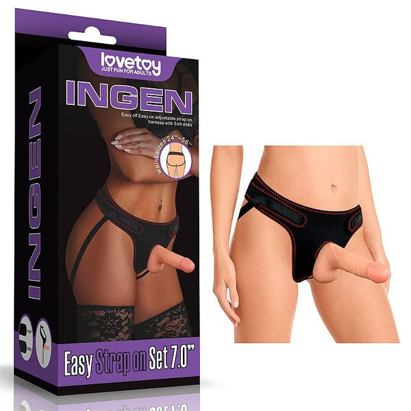 LoveToy Ingen Easy Strap-on Set 8.5