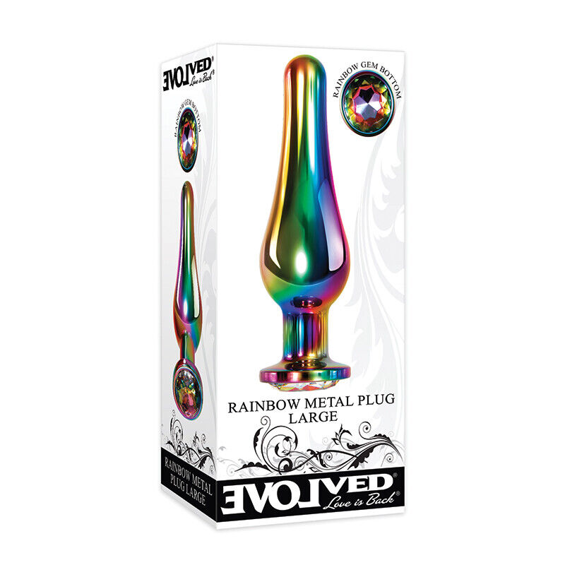 Evolved Rainbow Metal Plug Large | eBay