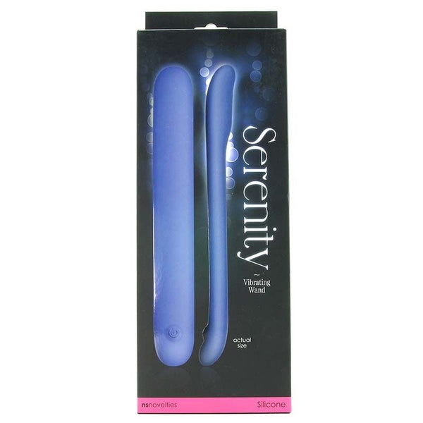 NS Novelties Serenity 7 Function Rechargeable Splashproof Vibrating Wand