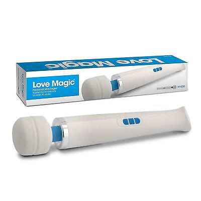 Love Magic - Rechargeable Wand Vibrator White