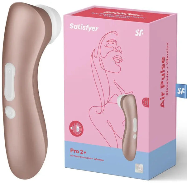 Satisfyer Pro 2+ - Air Pulse Simulator + Vibrator