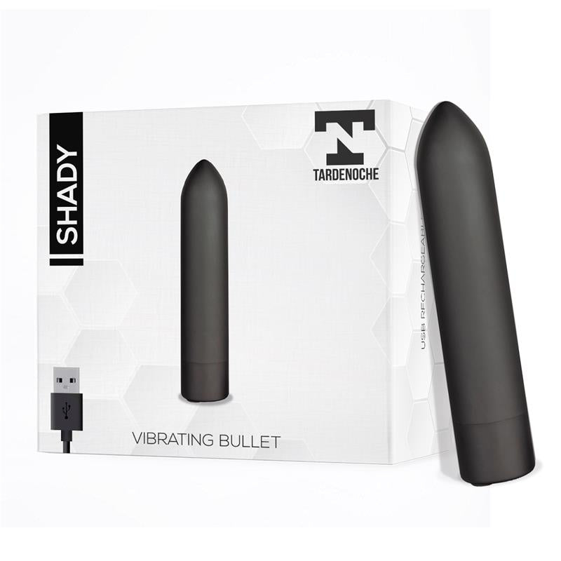 TARDENOCHE Shady Vibrating Bullet USB Rechargeable Waterproof