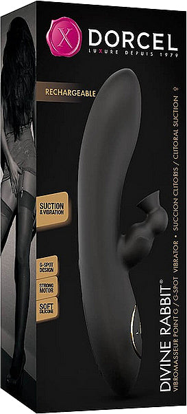 Marc Dorcel Divine Rabbit Black - Vibrator